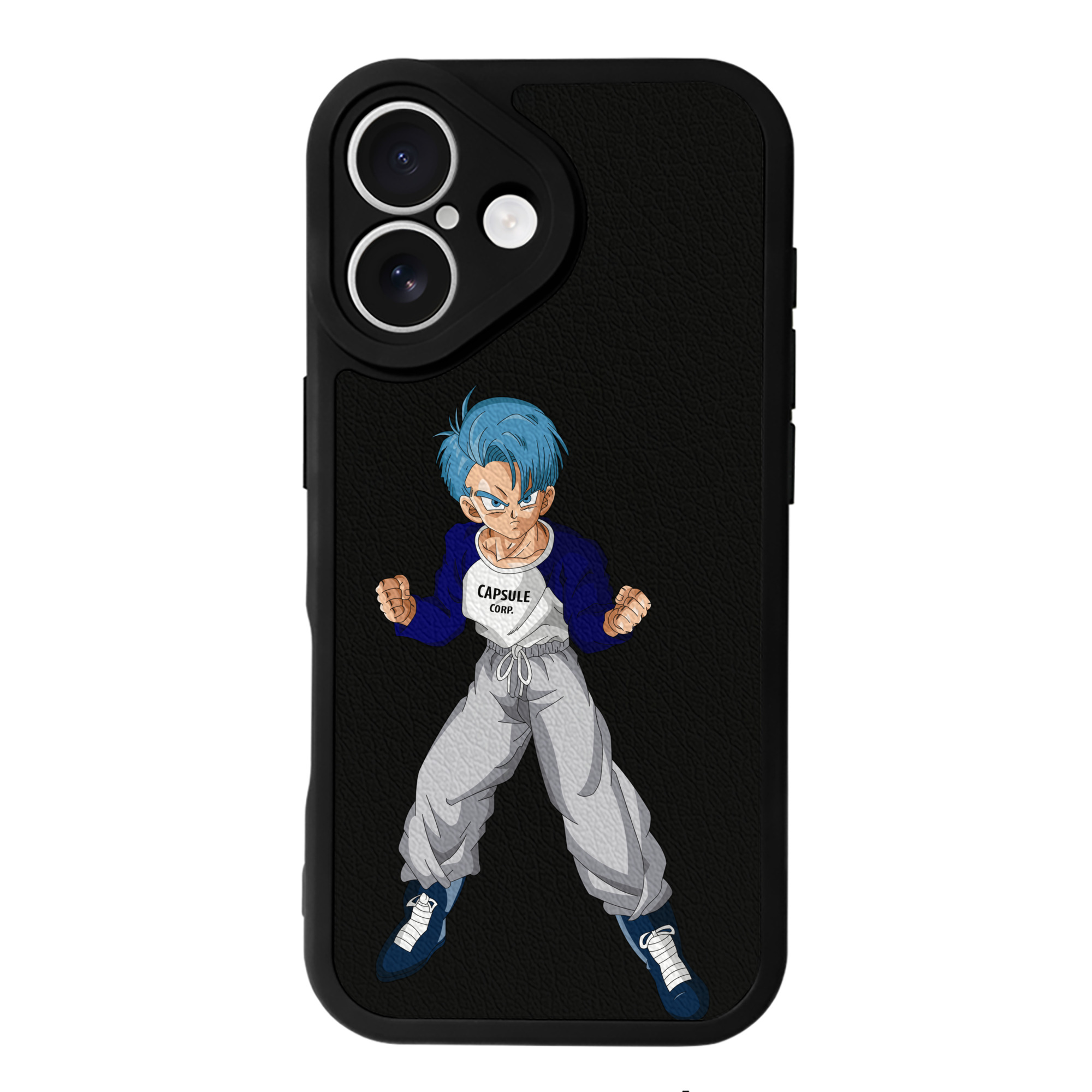 （画像用） ドラゴンボール DRAGON BALL 【iPhone 16シリーズ対応】シリコンスマホケース（レザー調） 材質：シリコン